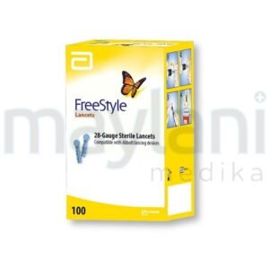 Abbott Freestyle Optium Lancet 28G Refil Jarum Pengambil Darah  Isi 100 Pcs