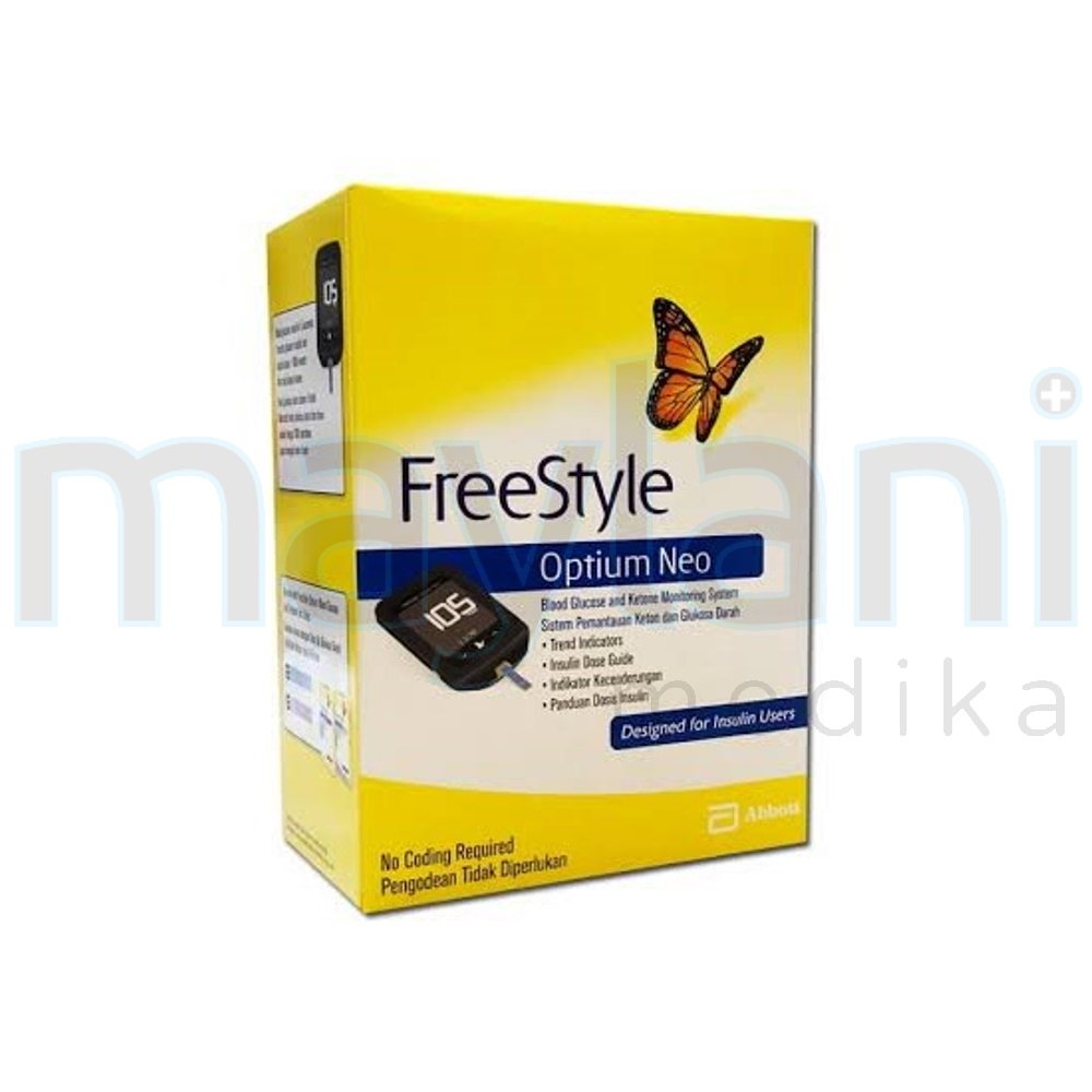 Abbott Freestyle Optium Neo Meter Alat Tes Gula Darah Dan Ketone Darah - Gambar 3