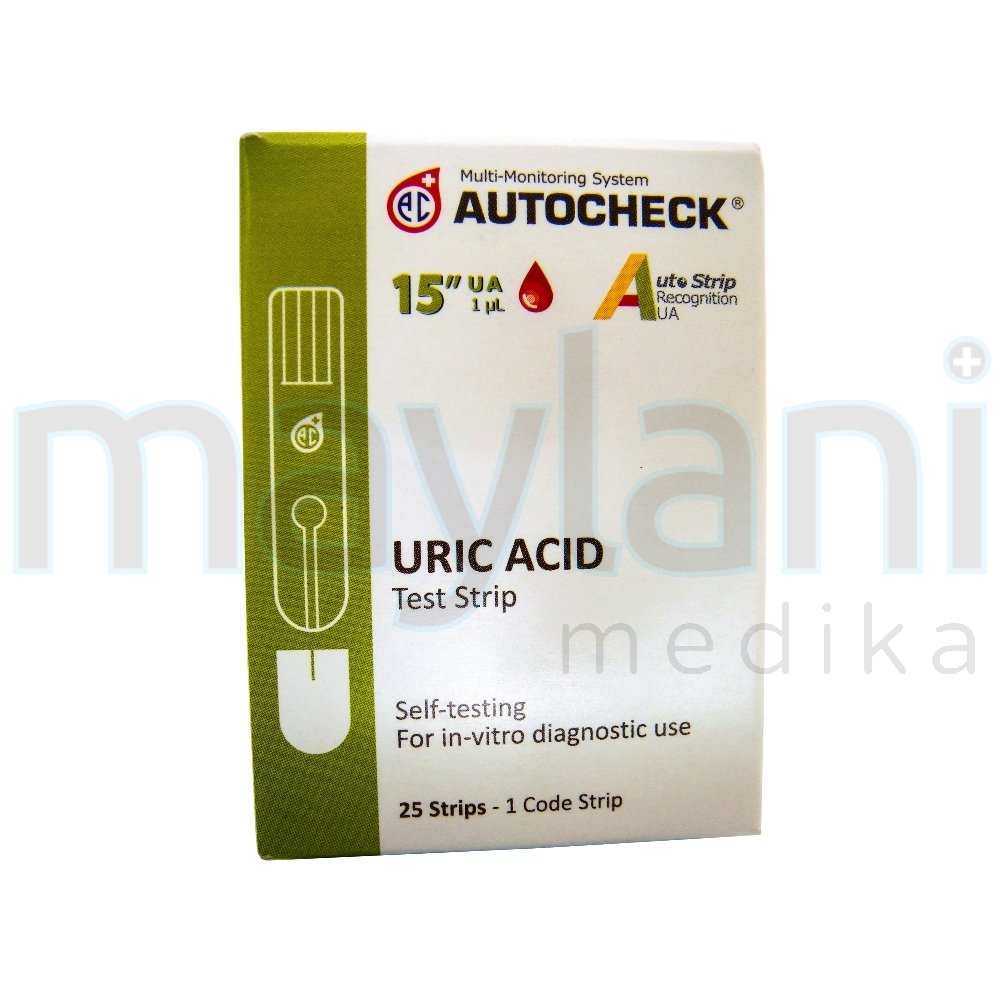 Autocheck Strip Uric Acid Stik Auto Check Asam Urat - Gambar 3