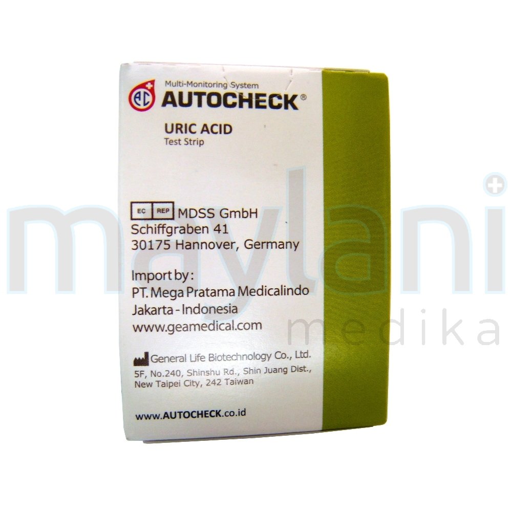 Autocheck Strip Uric Acid Stik Auto Check Asam Urat - Gambar 4