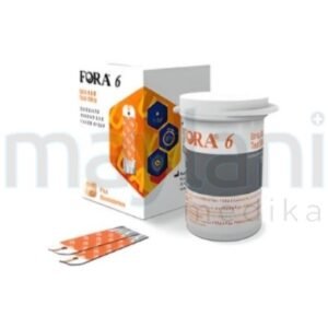 Fora 6 Plus Cholesterol Isi 10 Pcs Fora6 Tes Strip Kolestrol
