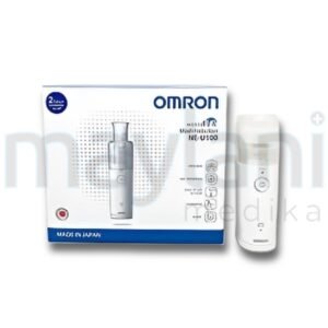 Omron NE-U100 Mesh Nebulizer Elektrik Alat Uap Obat Terapi Pernapasan