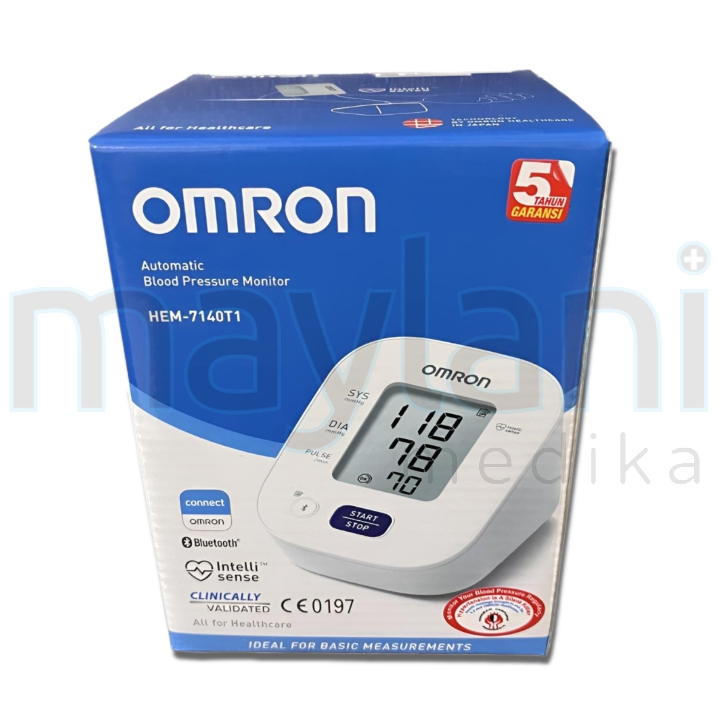 Omron HEM-7140T1 Tensimeter Digital Tensi Lengan Dengan Bluetooth - Gambar 4