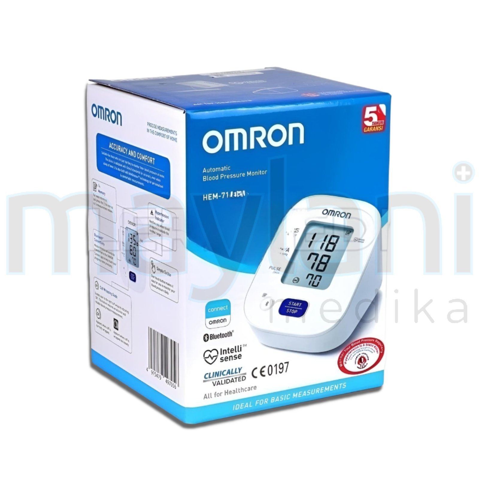 Omron HEM-7140T1 Tensimeter Digital Tensi Lengan Dengan Bluetooth - Gambar 2
